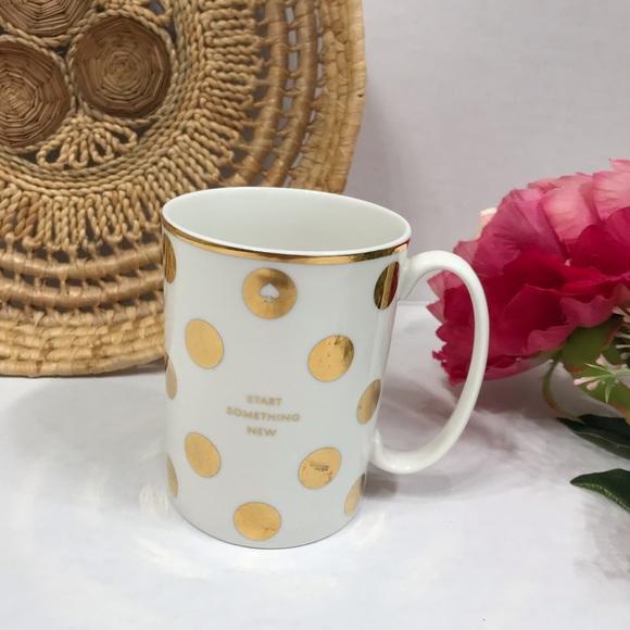 kate spade Other - Kate Spade | “Something new” Polka Dot Mug